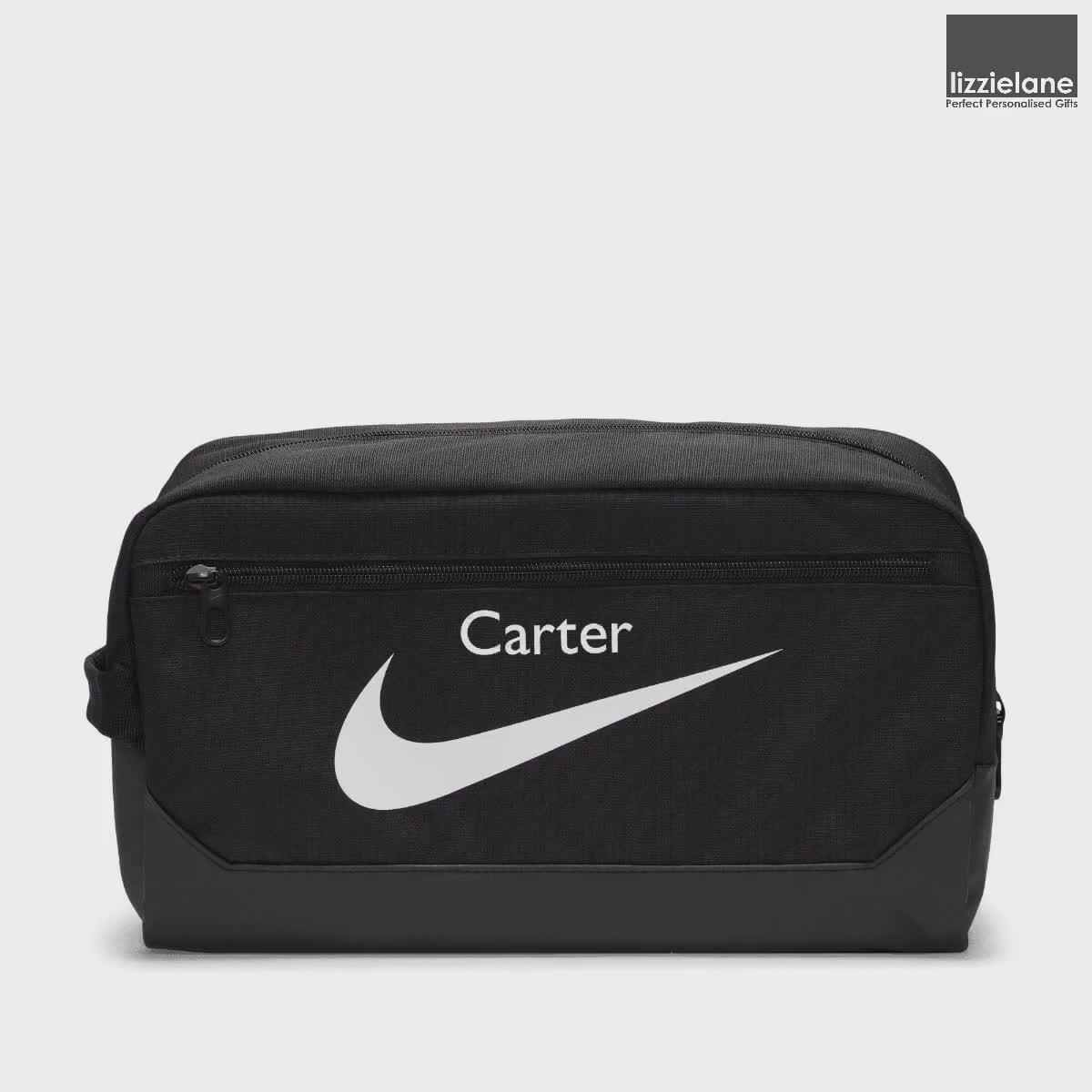 Personalised Nike Shoe Bag With Name, Football Boot Bag, School PE